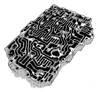 Valve body for automobiles