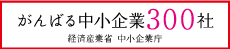 がんばる中小企業・小規模事業者３００社